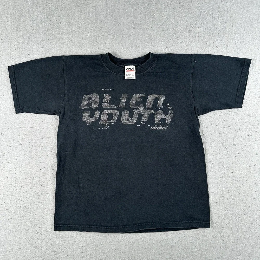 Vintage Skillet Alien Youth Shirt Youth Large‎ Jesus Tee Rock Band Y2K